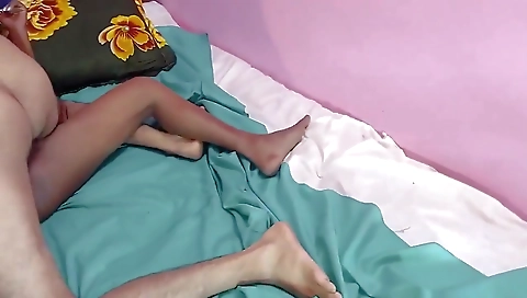 Our First Threesome With My Wife Desi Fuck - 1