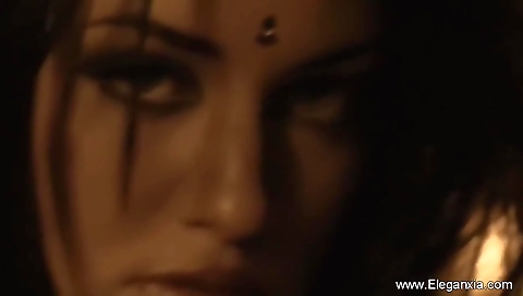 Seducing You With Her Dark Beauty