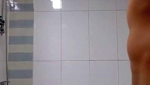 Asian girlfriend shower