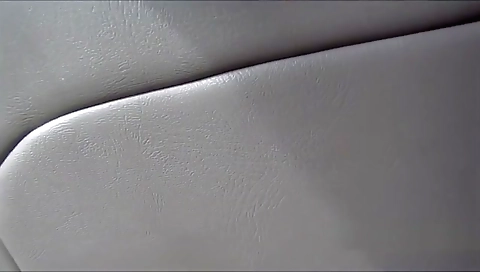 Busty Indian girlfriend sucking my cock in car