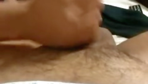 Girlfriend jerks me off and makes me cum