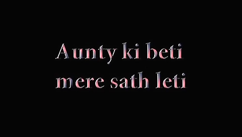 aunty with boyfriend