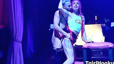 Tranny Getting Fucked In Outdoors On A Shemale Drag Vid